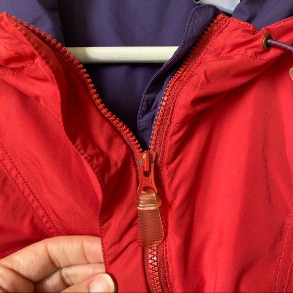 Vintage 90’s Title nine Red Windbreaker Pullover - Picture 7 of 12